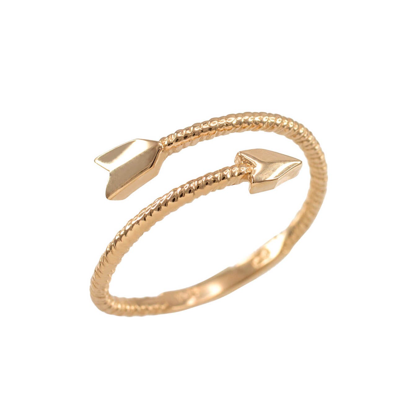 Arrow Wrap Ring Solid 9ct Gold